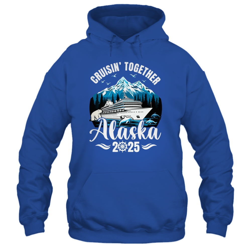Alaska Cruise 2025 Cruisin Together Family Vacation Matching Shirt & Hoodie | siriusteestore