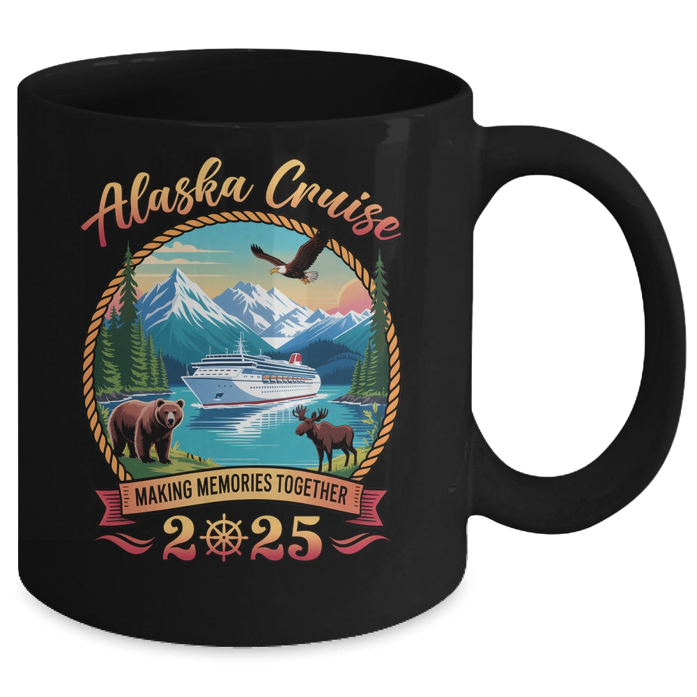 Alaska Cruise 2025 Matching Family Friends And Group Alaskan Mug | siriusteestore