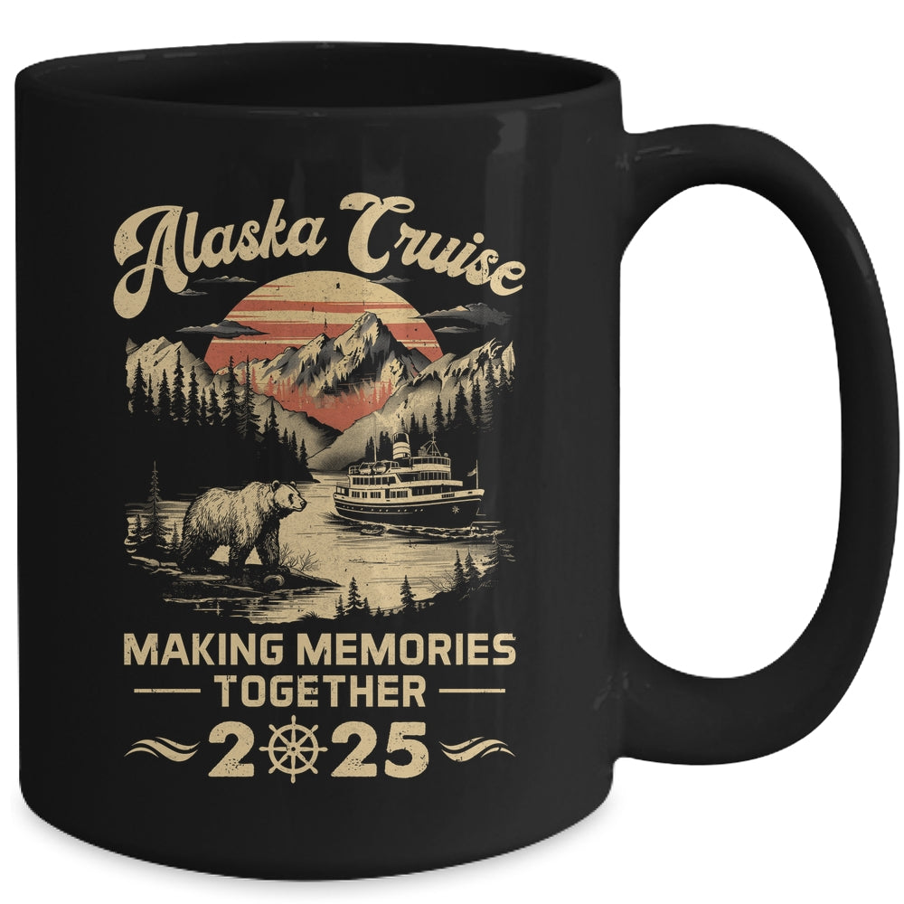 Alaska Cruise 2025 Matching Family Friends And Group Mug | siriusteestore