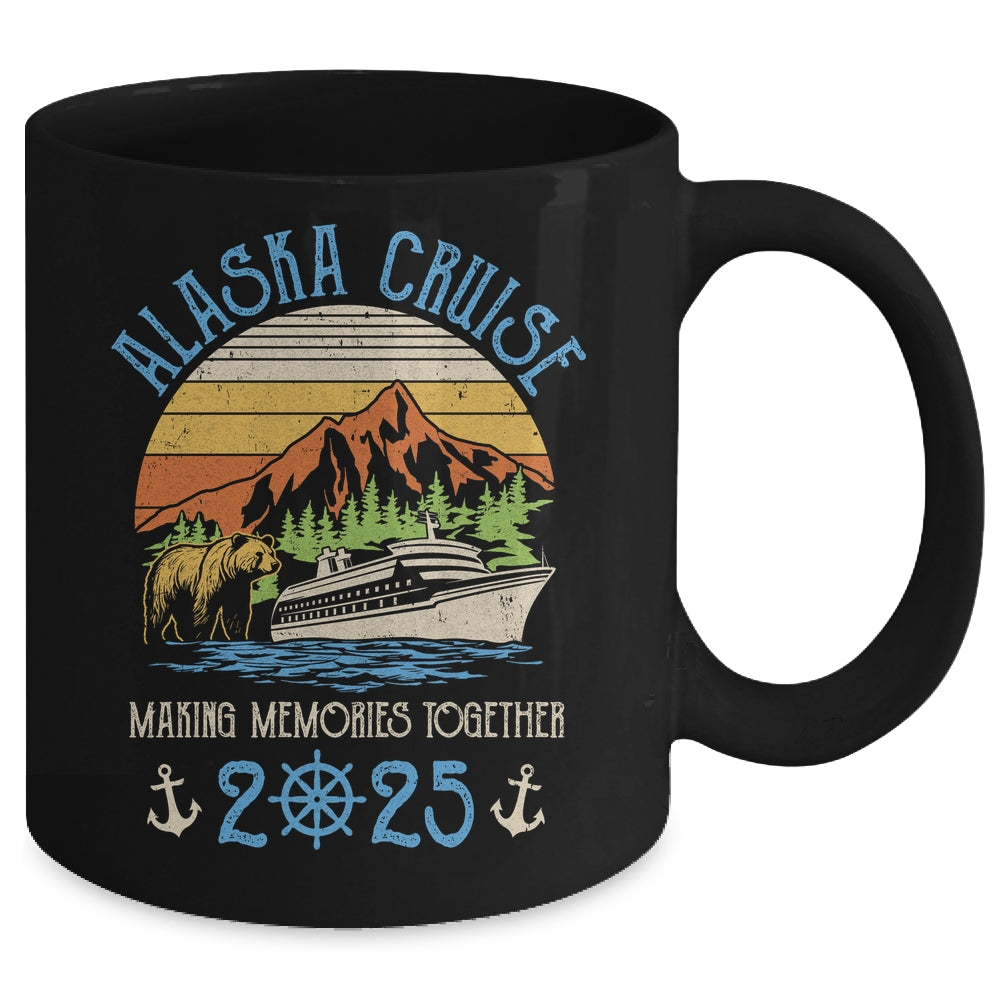 Alaska Cruise 2025 Matching Family Friends Group Alaskan Mug | siriusteestore