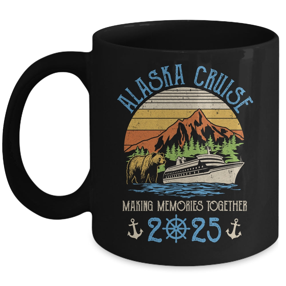 Alaska Cruise 2025 Matching Family Friends Group Alaskan Mug | siriusteestore