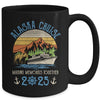 Alaska Cruise 2025 Matching Family Friends Group Alaskan Mug | siriusteestore