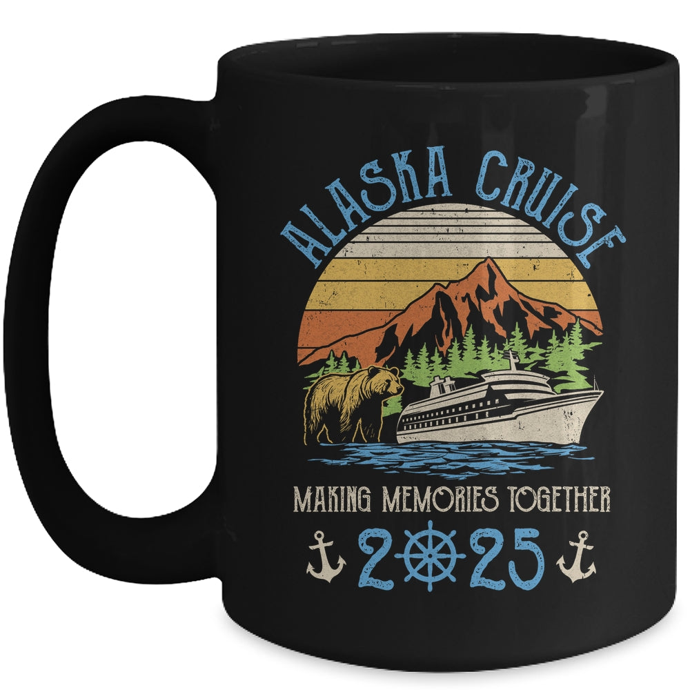 Alaska Cruise 2025 Matching Family Friends Group Alaskan Mug | siriusteestore