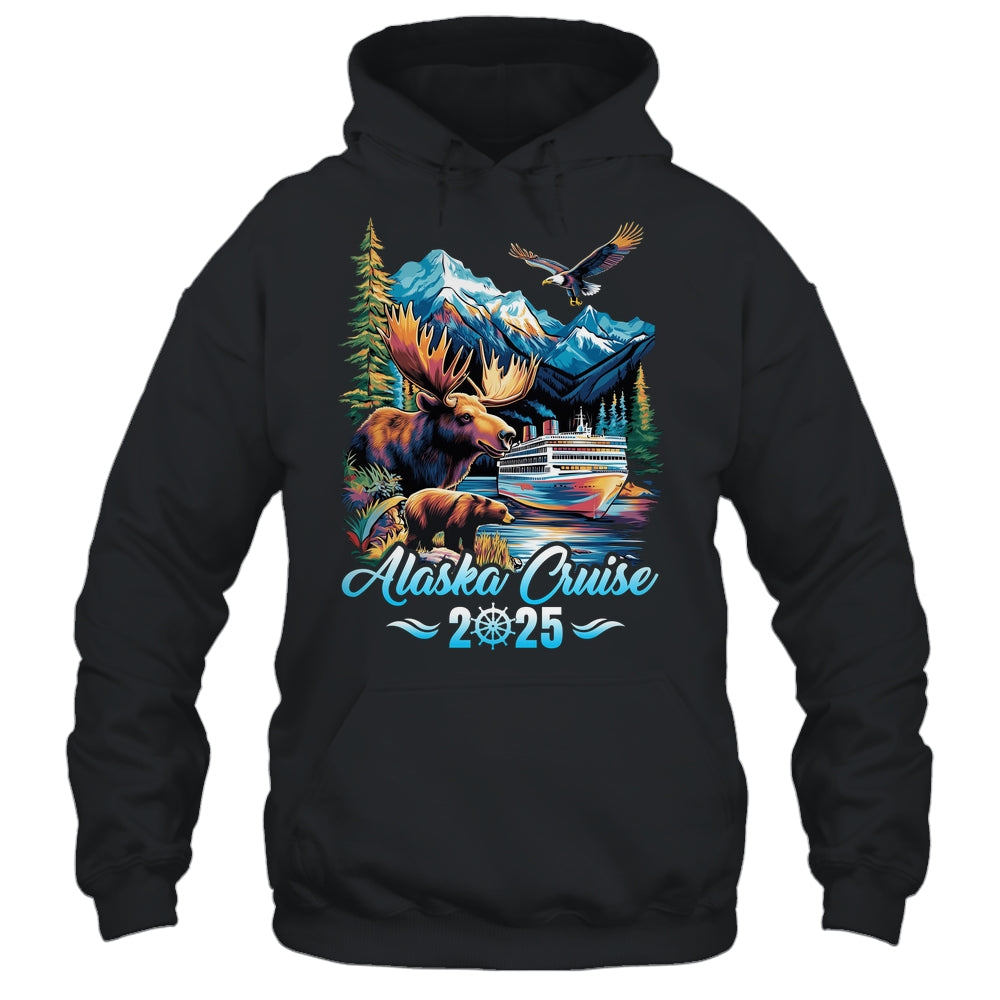 Alaska Cruise 2025 Matching Family Friends Group Alaskan Vacation Shirt & Hoodie | siriusteestore