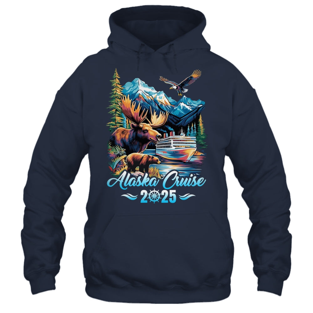 Alaska Cruise 2025 Matching Family Friends Group Alaskan Vacation Shirt & Hoodie | siriusteestore