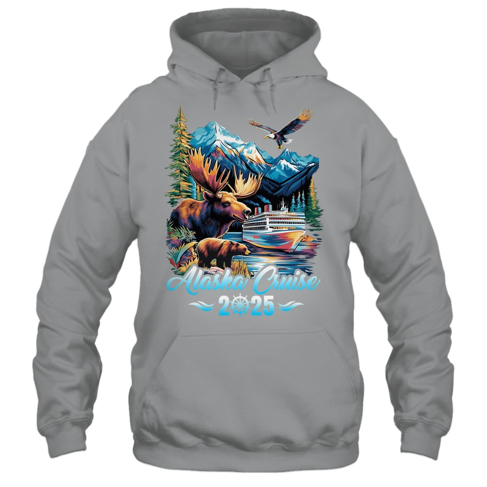 Alaska Cruise 2025 Matching Family Friends Group Alaskan Vacation Shirt & Hoodie | siriusteestore