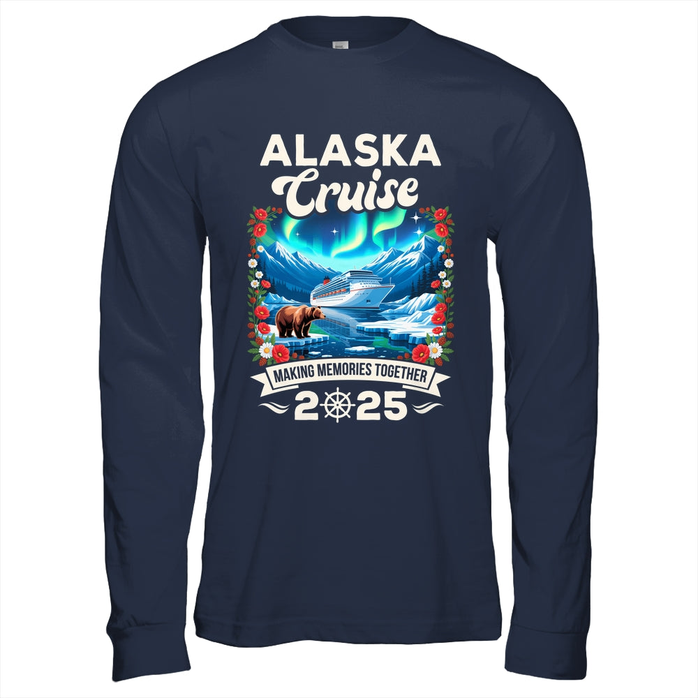 Alaska Cruise 2025 Matching Family and Friends Group Alaskan Shirt & Hoodie | siriusteestore