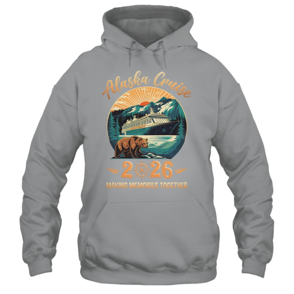 Alaska Cruise 2026 Family Adventure Matching Family Cruising Shirt & Hoodie | siriusteestore