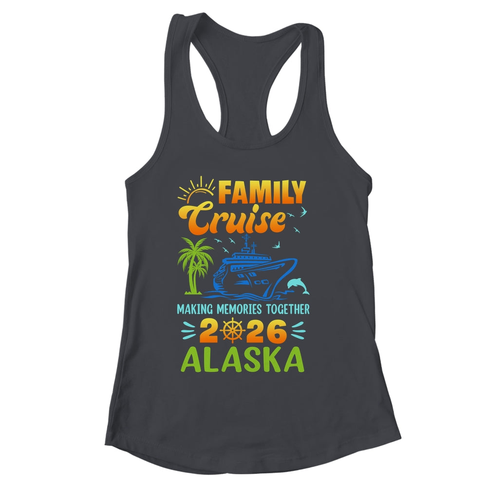 Alaska Cruise 2026 Family Friends Group Vacation Matching Shirt & Tank Top | siriusteestore