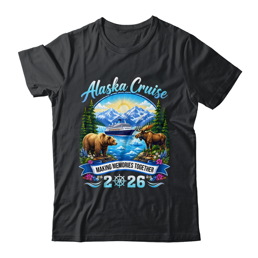 Alaska Cruise 2026 Family Friends Vacation Travel Matching Shirt & Hoodie | siriusteestore
