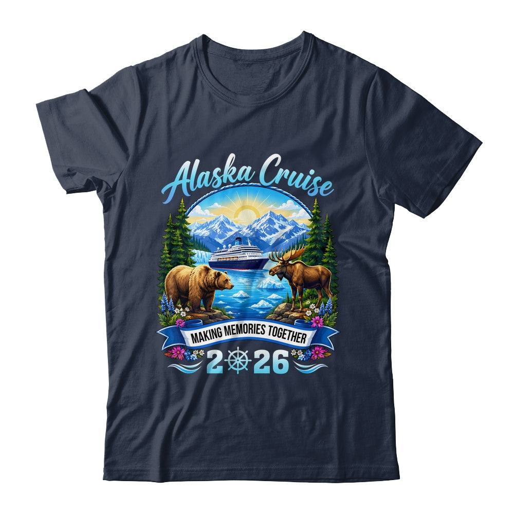 Alaska Cruise 2026 Family Friends Vacation Travel Matching Shirt & Hoodie | siriusteestore
