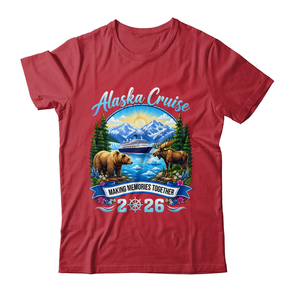 Alaska Cruise 2026 Family Friends Vacation Travel Matching Shirt & Hoodie | siriusteestore