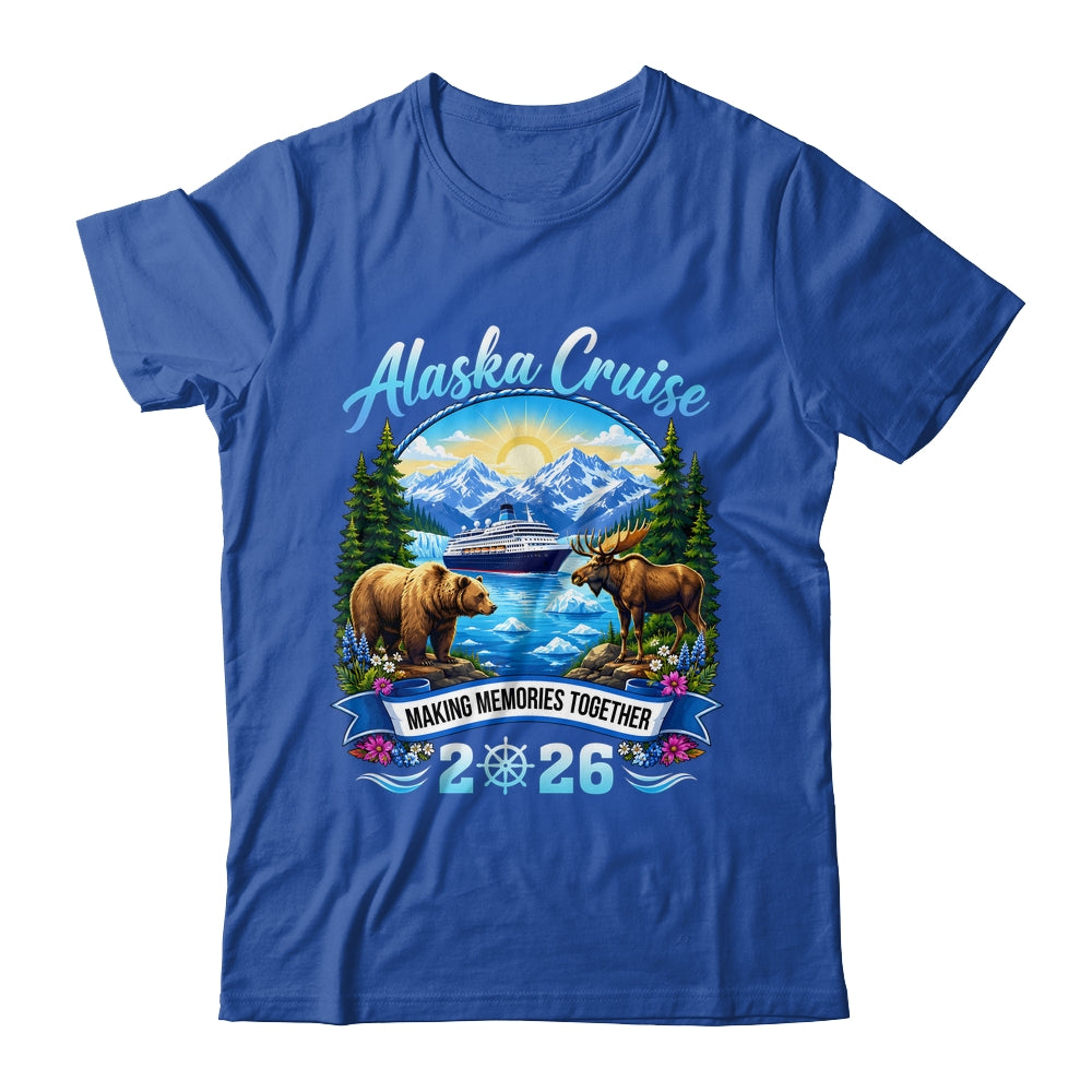 Alaska Cruise 2026 Family Friends Vacation Travel Matching Shirt & Hoodie | siriusteestore