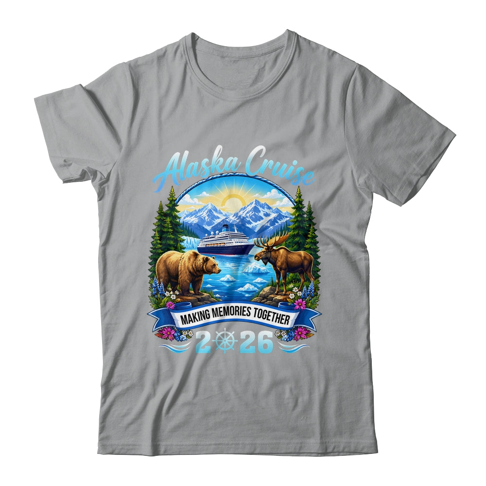 Alaska Cruise 2026 Family Friends Vacation Travel Matching Shirt & Hoodie | siriusteestore