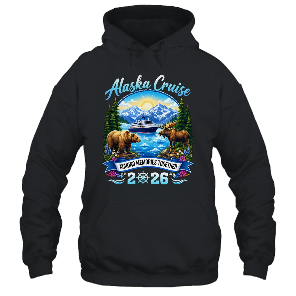 Alaska Cruise 2026 Family Friends Vacation Travel Matching Shirt & Hoodie | siriusteestore