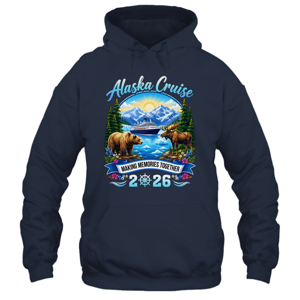 Alaska Cruise 2026 Family Friends Vacation Travel Matching Shirt & Hoodie | siriusteestore