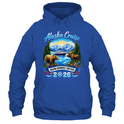 Alaska Cruise 2026 Family Friends Vacation Travel Matching Shirt & Hoodie | siriusteestore