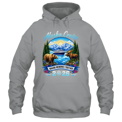 Alaska Cruise 2026 Family Friends Vacation Travel Matching Shirt & Hoodie | siriusteestore