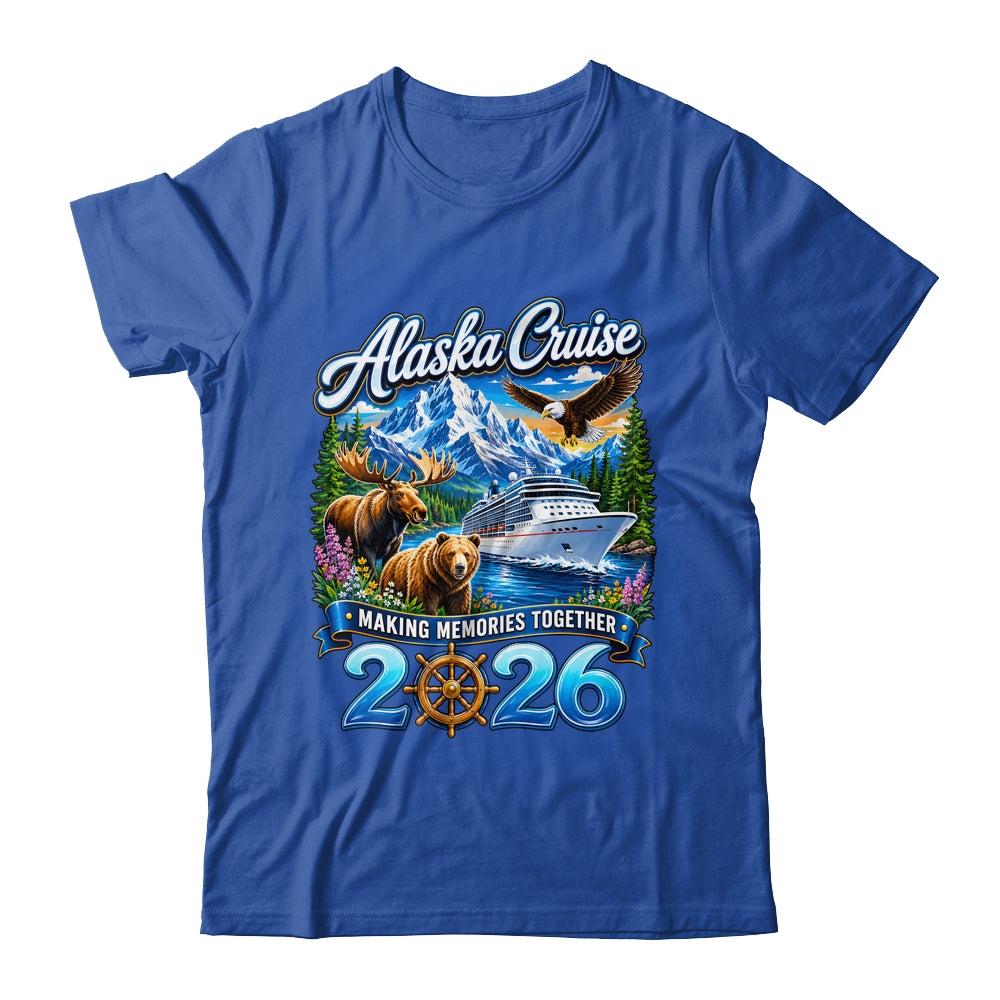 Alaska Cruise 2026 Friends Family Together Vacation Trip Shirt & Hoodie | siriusteestore