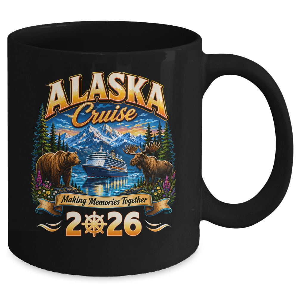 Alaska Cruise 2026 Friends Family Vacation Matching Memories Mug | siriusteestore