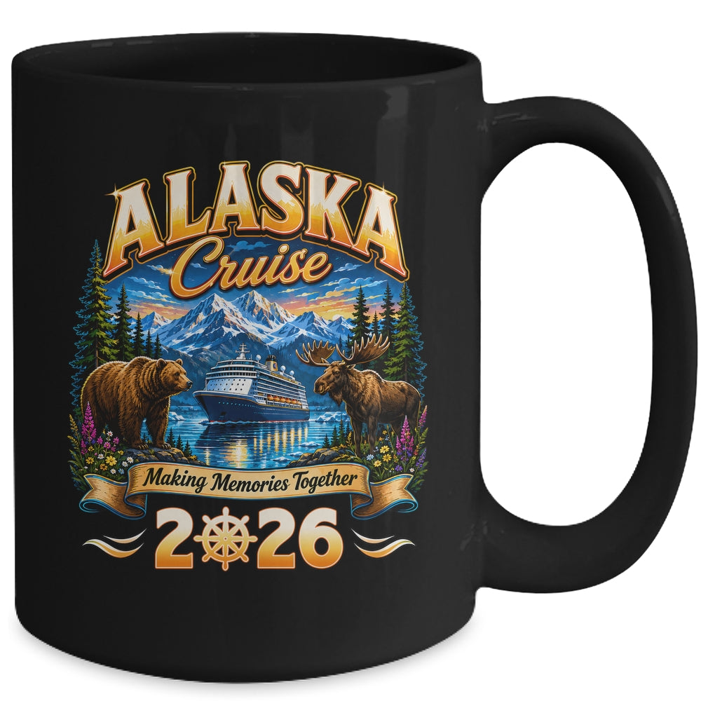 Alaska Cruise 2026 Friends Family Vacation Matching Memories Mug | siriusteestore