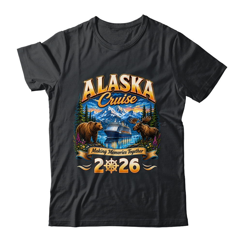 Alaska Cruise 2026 Friends Family Vacation Matching Memories Shirt & Hoodie | siriusteestore