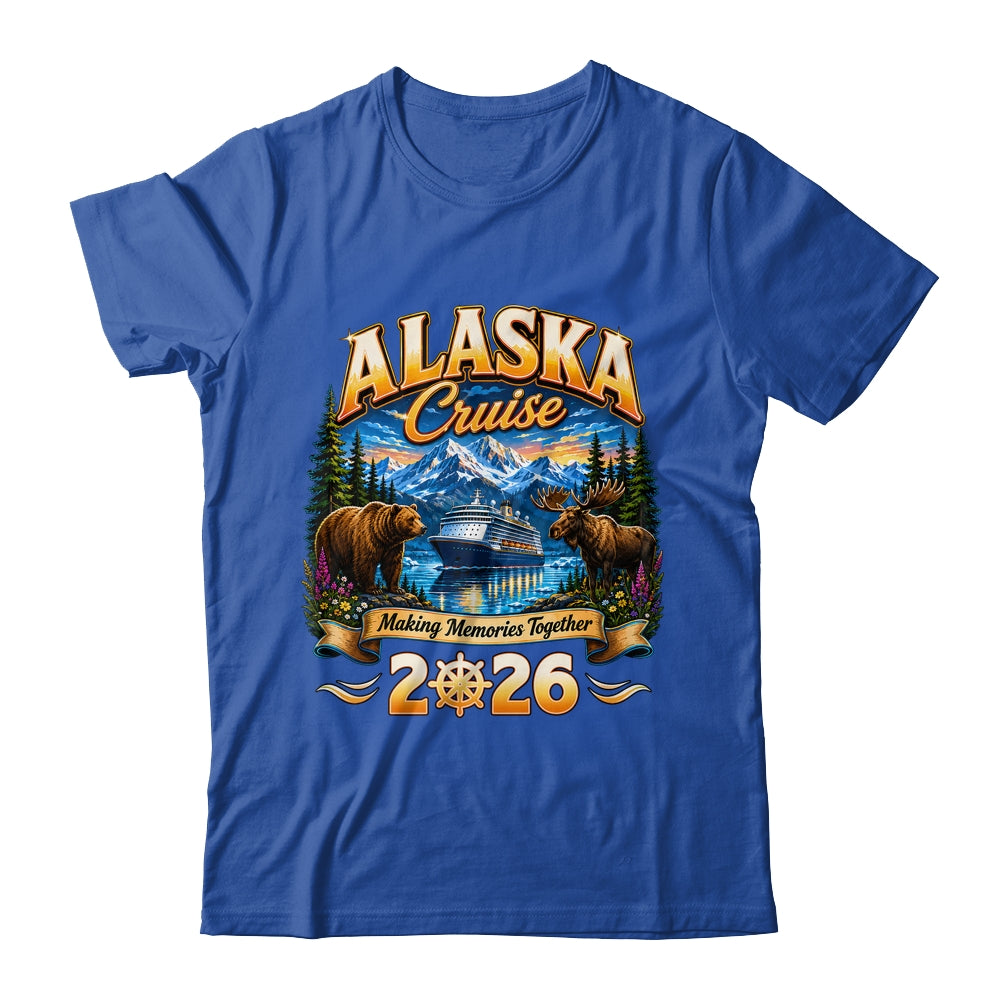 Alaska Cruise 2026 Friends Family Vacation Matching Memories Shirt & Hoodie | siriusteestore