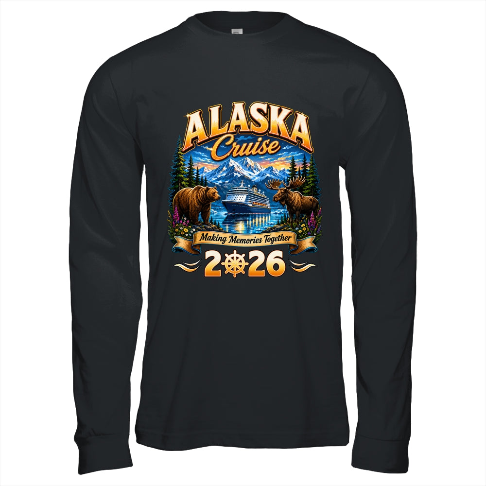 Alaska Cruise 2026 Friends Family Vacation Matching Memories Shirt & Hoodie | siriusteestore