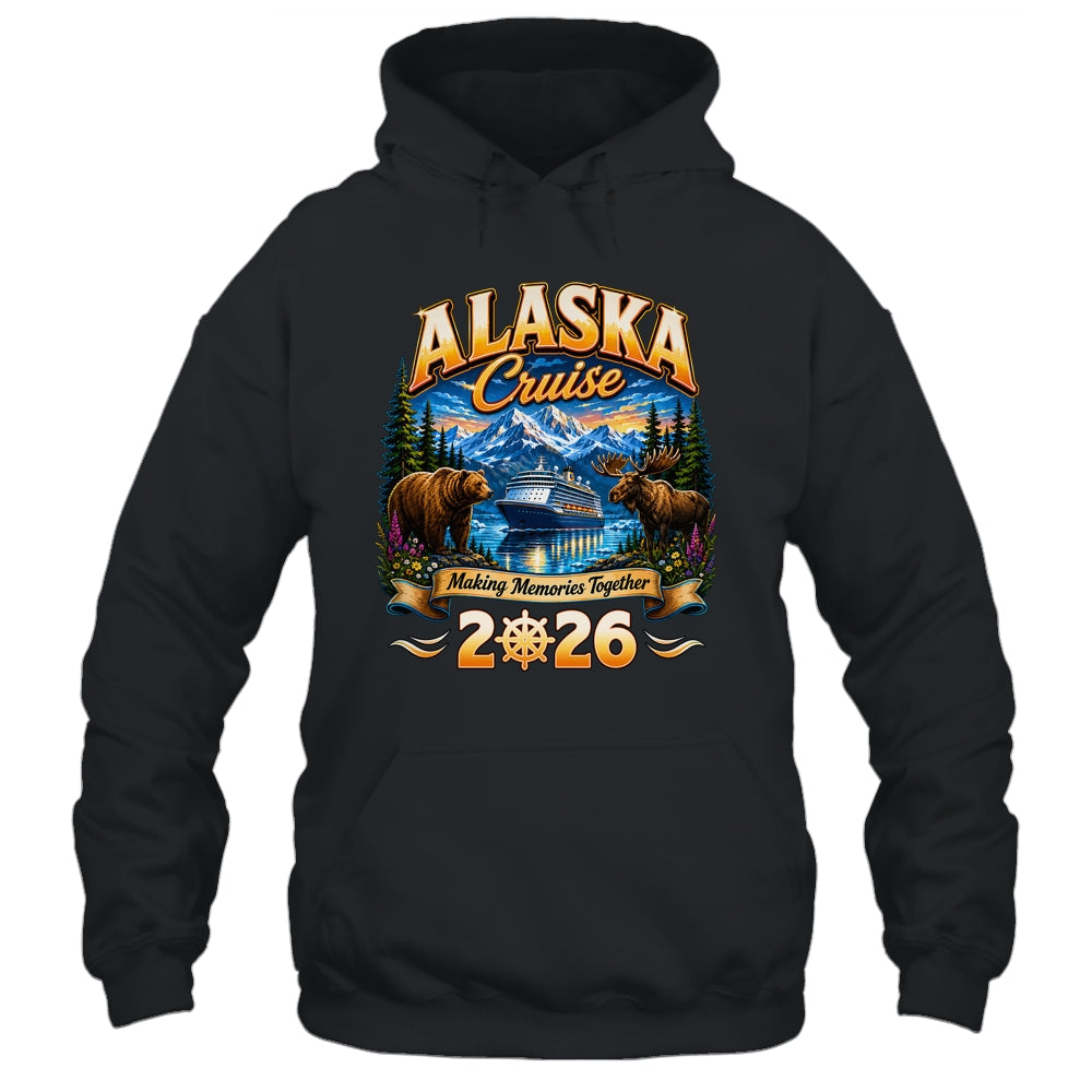 Alaska Cruise 2026 Friends Family Vacation Matching Memories Shirt & Hoodie | siriusteestore