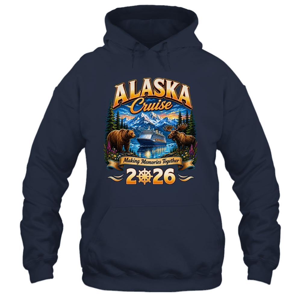 Alaska Cruise 2026 Friends Family Vacation Matching Memories Shirt & Hoodie | siriusteestore