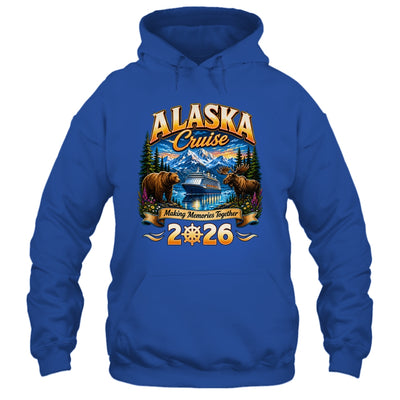 Alaska Cruise 2026 Friends Family Vacation Matching Memories Shirt & Hoodie | siriusteestore