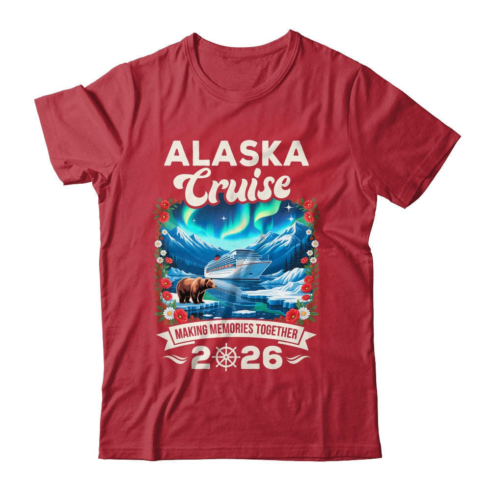 Alaska Cruise 2026 Matching Family And Friends Group Alaskan Shirt & Hoodie | siriusteestore
