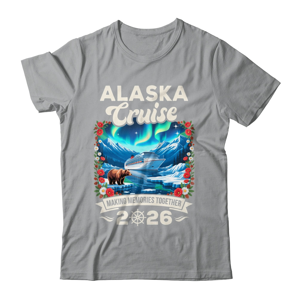 Alaska Cruise 2026 Matching Family And Friends Group Alaskan Shirt & Hoodie | siriusteestore
