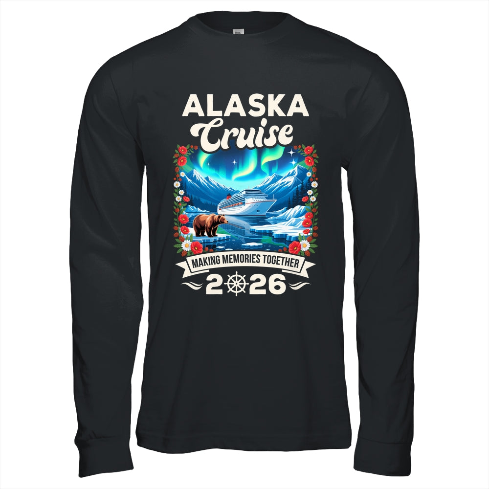 Alaska Cruise 2026 Matching Family And Friends Group Alaskan Shirt & Hoodie | siriusteestore