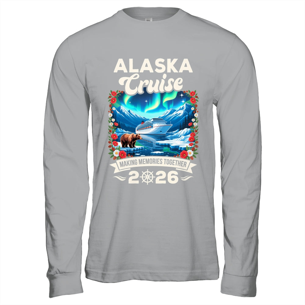 Alaska Cruise 2026 Matching Family And Friends Group Alaskan Shirt & Hoodie | siriusteestore