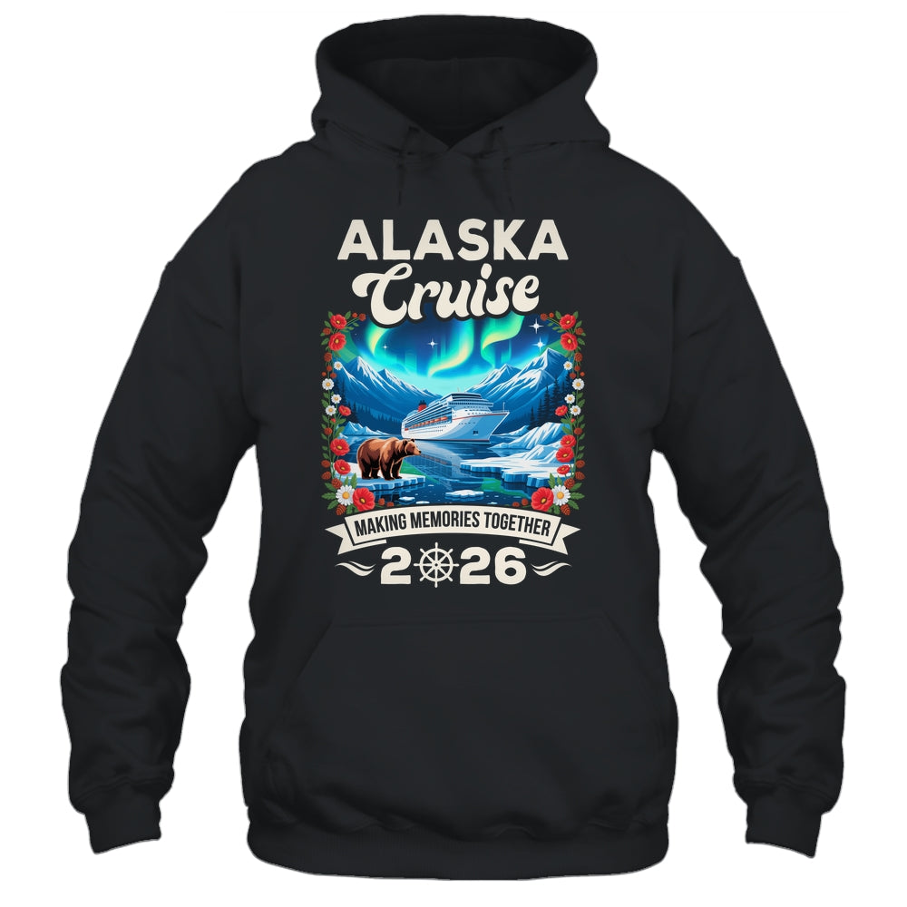 Alaska Cruise 2026 Matching Family And Friends Group Alaskan Shirt & Hoodie | siriusteestore