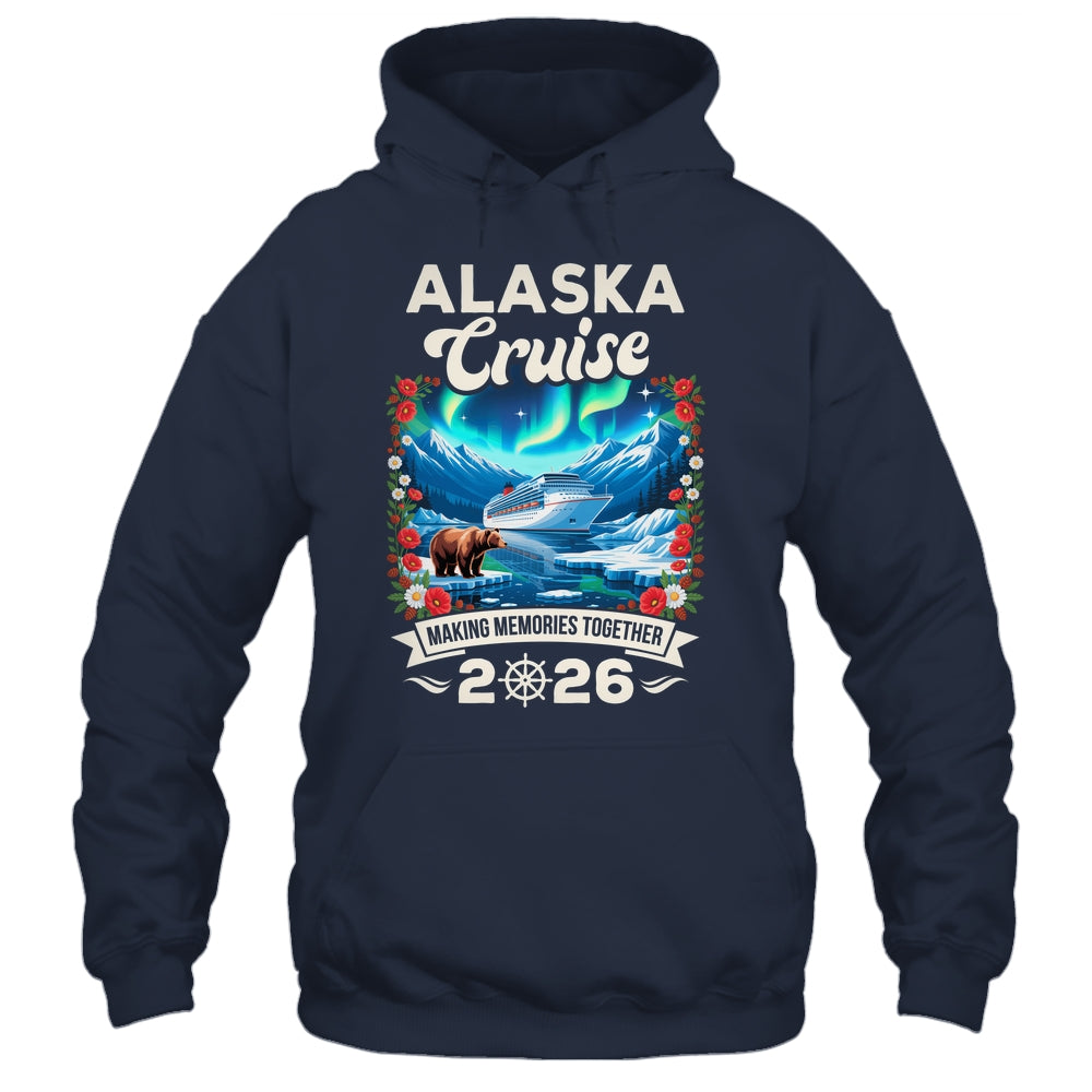 Alaska Cruise 2026 Matching Family And Friends Group Alaskan Shirt & Hoodie | siriusteestore