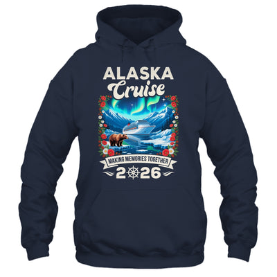 Alaska Cruise 2026 Matching Family And Friends Group Alaskan Shirt & Hoodie | siriusteestore