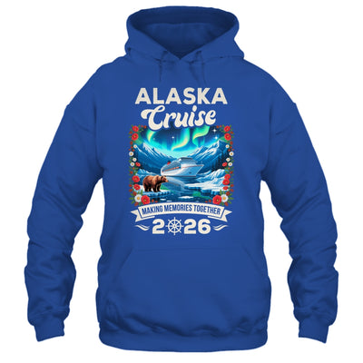 Alaska Cruise 2026 Matching Family And Friends Group Alaskan Shirt & Hoodie | siriusteestore