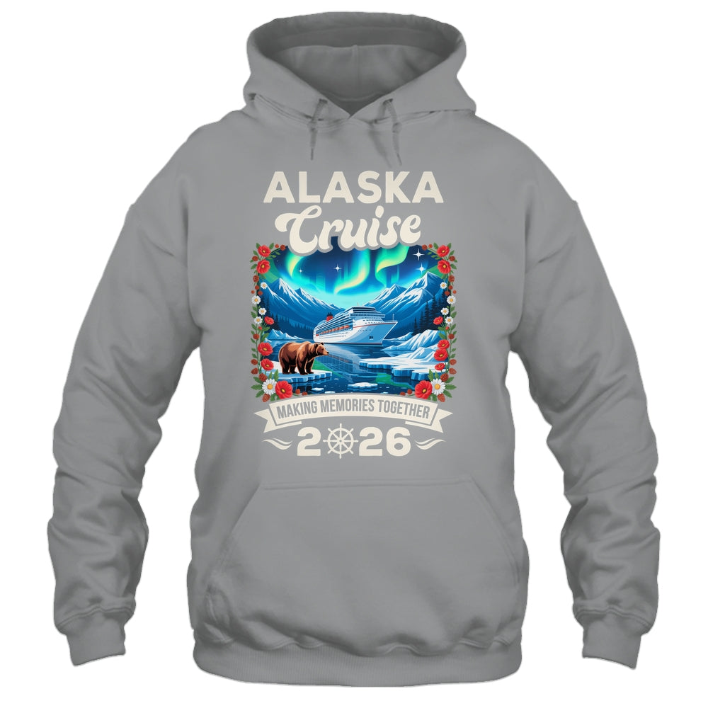 Alaska Cruise 2026 Matching Family And Friends Group Alaskan Shirt & Hoodie | siriusteestore