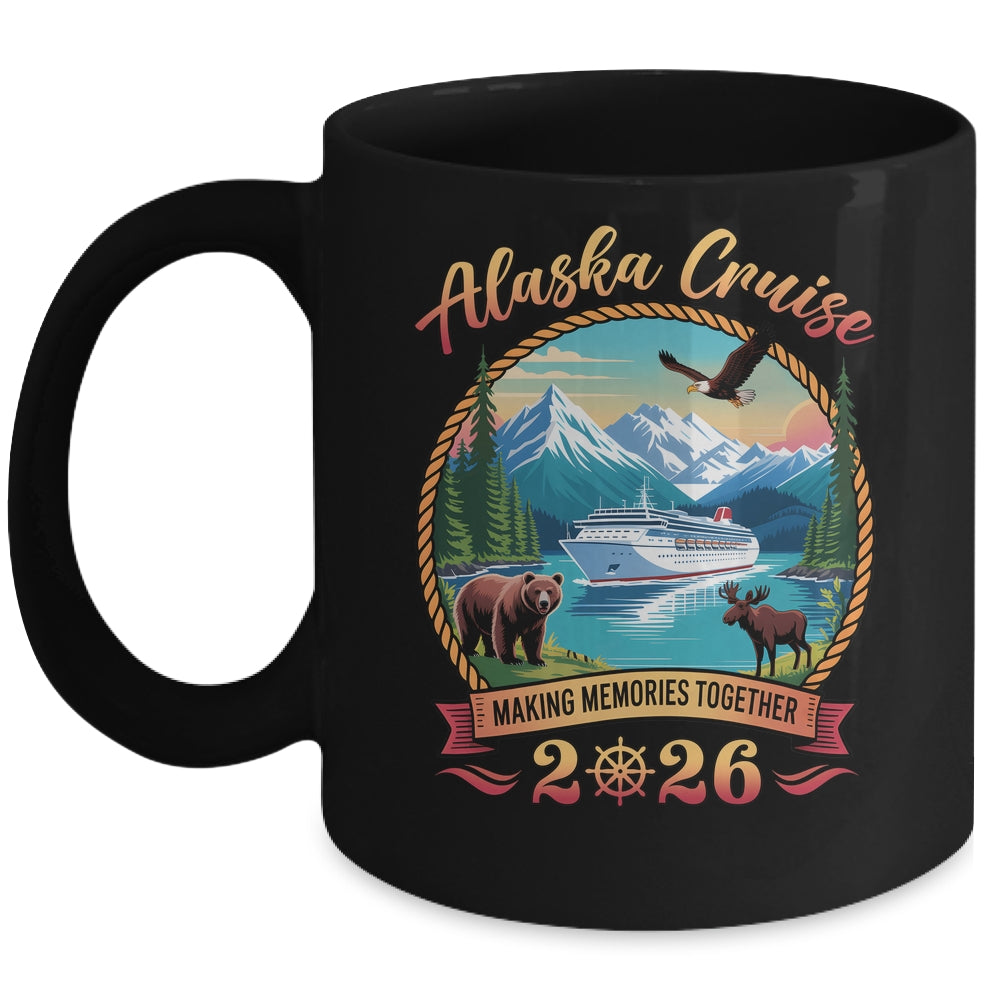 Alaska Cruise 2026 Matching Family Friends And Group Alaskan Mug | siriusteestore