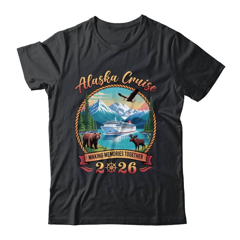 Alaska Cruise 2026 Matching Family Friends And Group Alaskan Shirt & Hoodie | siriusteestore