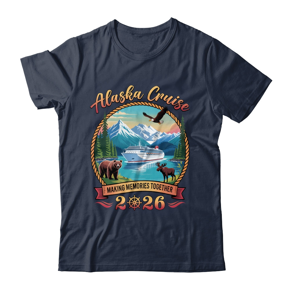 Alaska Cruise 2026 Matching Family Friends And Group Alaskan Shirt & Hoodie | siriusteestore