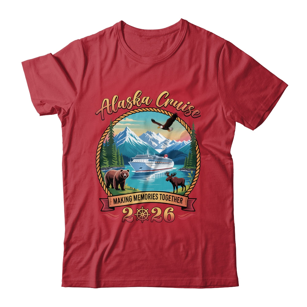 Alaska Cruise 2026 Matching Family Friends And Group Alaskan Shirt & Hoodie | siriusteestore