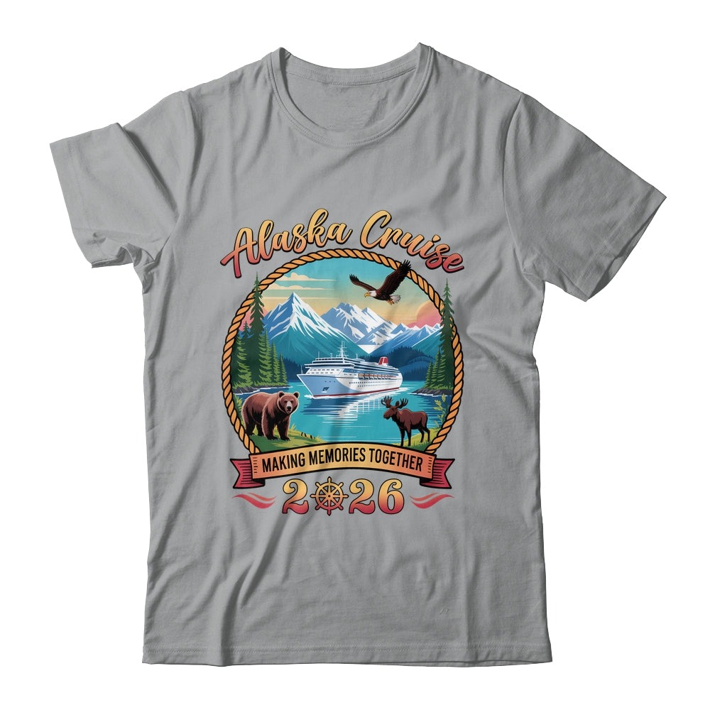 Alaska Cruise 2026 Matching Family Friends And Group Alaskan Shirt & Hoodie | siriusteestore