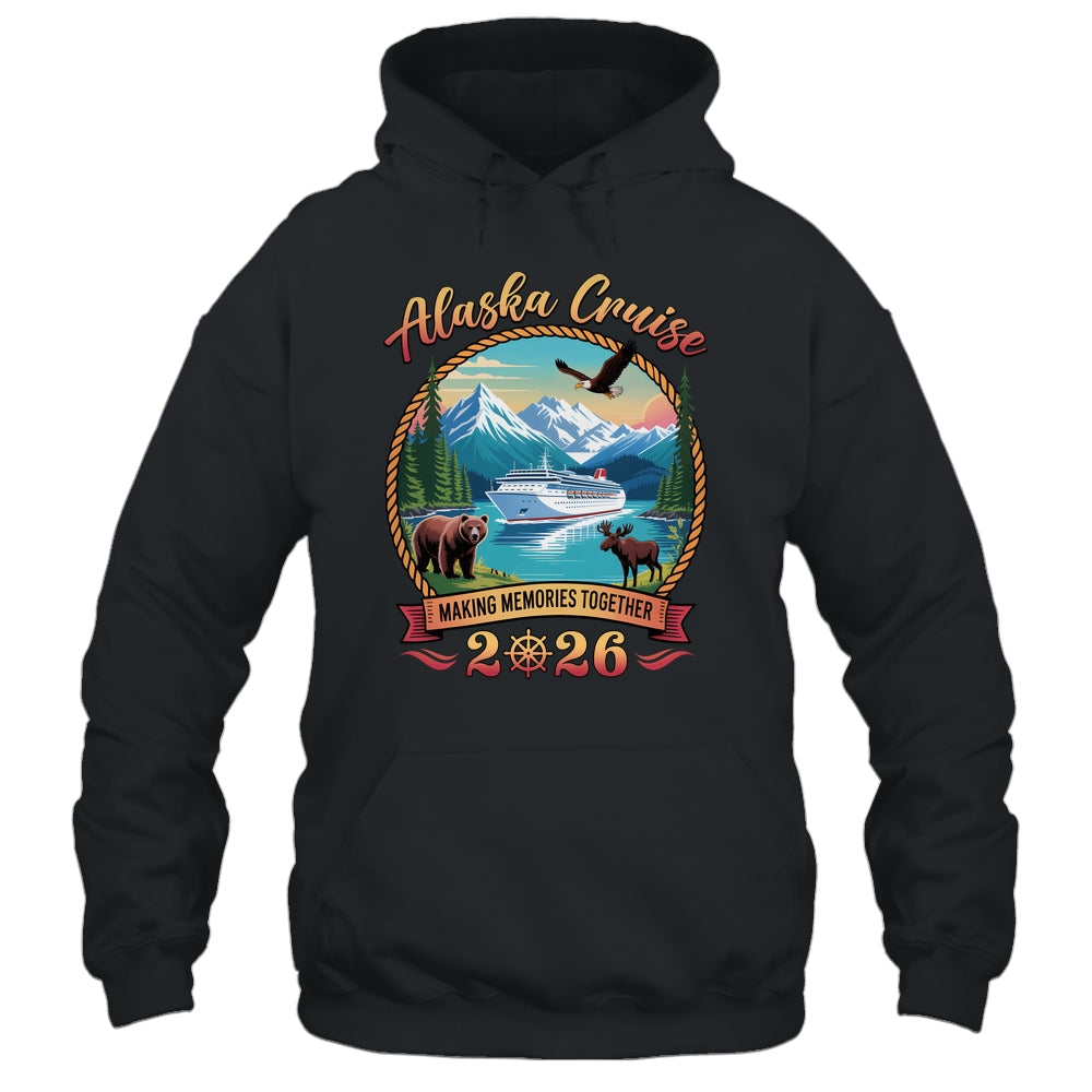 Alaska Cruise 2026 Matching Family Friends And Group Alaskan Shirt & Hoodie | siriusteestore