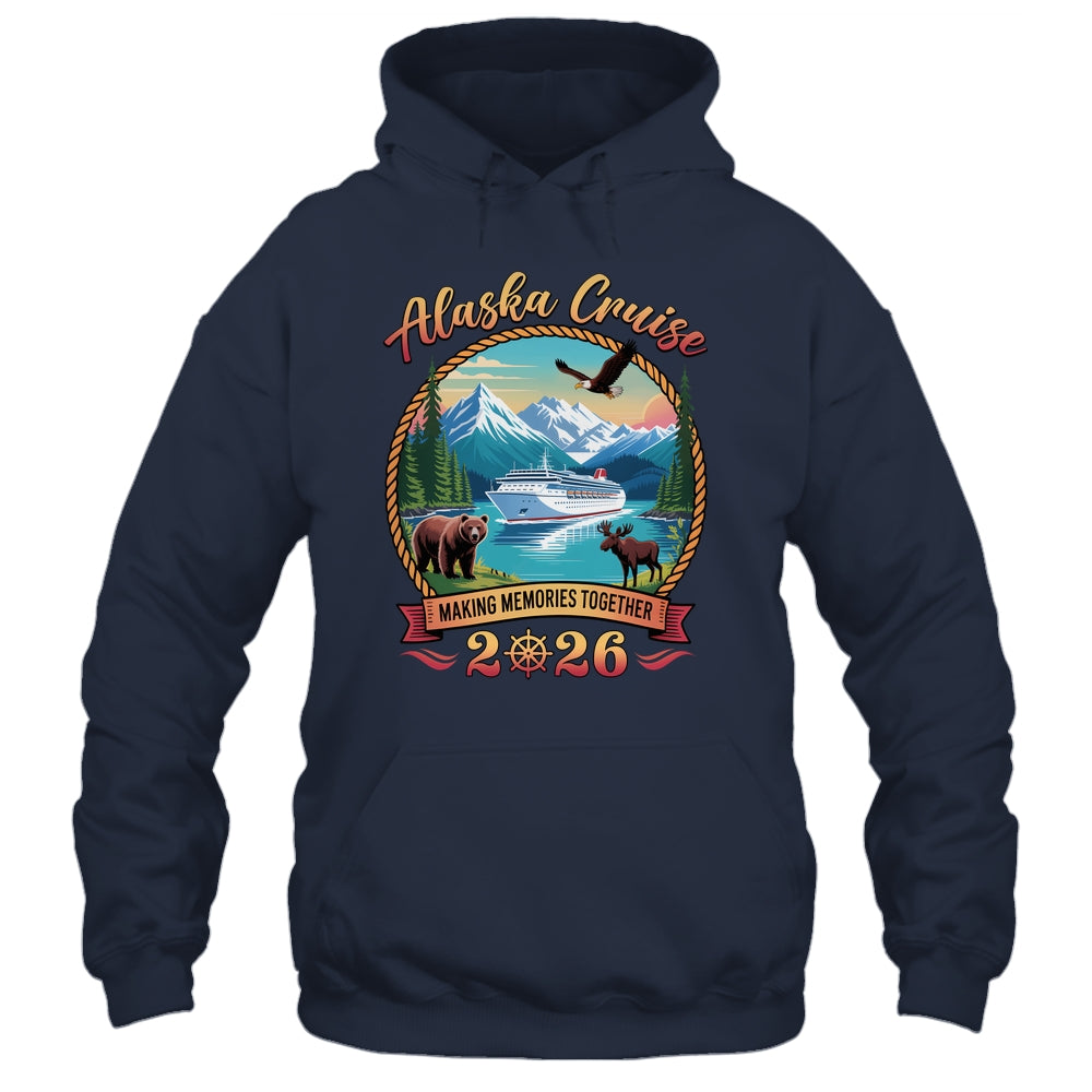 Alaska Cruise 2026 Matching Family Friends And Group Alaskan Shirt & Hoodie | siriusteestore