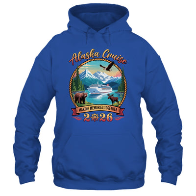Alaska Cruise 2026 Matching Family Friends And Group Alaskan Shirt & Hoodie | siriusteestore