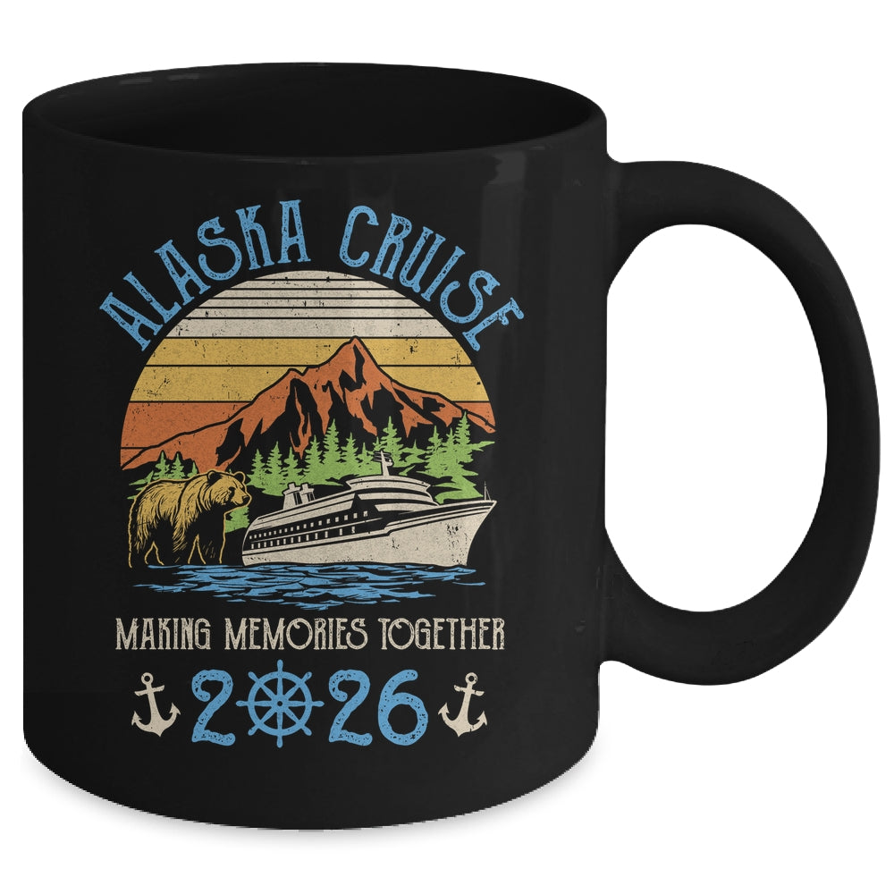 Alaska Cruise 2026 Matching Family Friends Group Alaskan Mug | siriusteestore