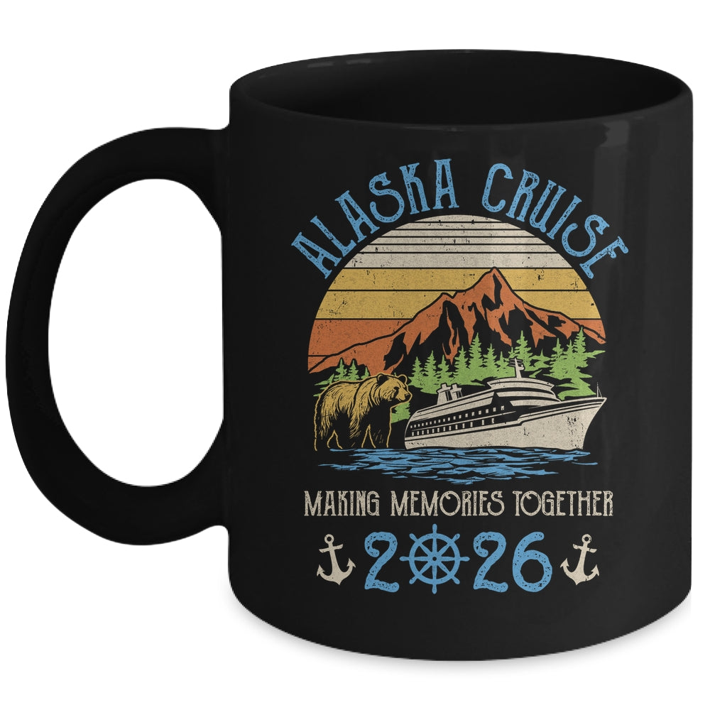 Alaska Cruise 2026 Matching Family Friends Group Alaskan Mug | siriusteestore